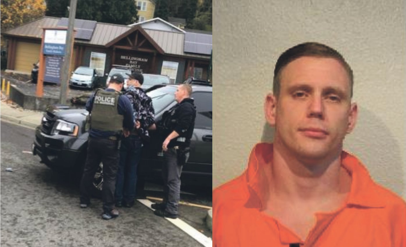 Garrett Stephen Young, 32, was arrested by members of the Pacific Northwest Violent Offender Task Force, which is led by members of the U.S. Marshals, along with the Department of Corrections Northwest Community Response Unit.